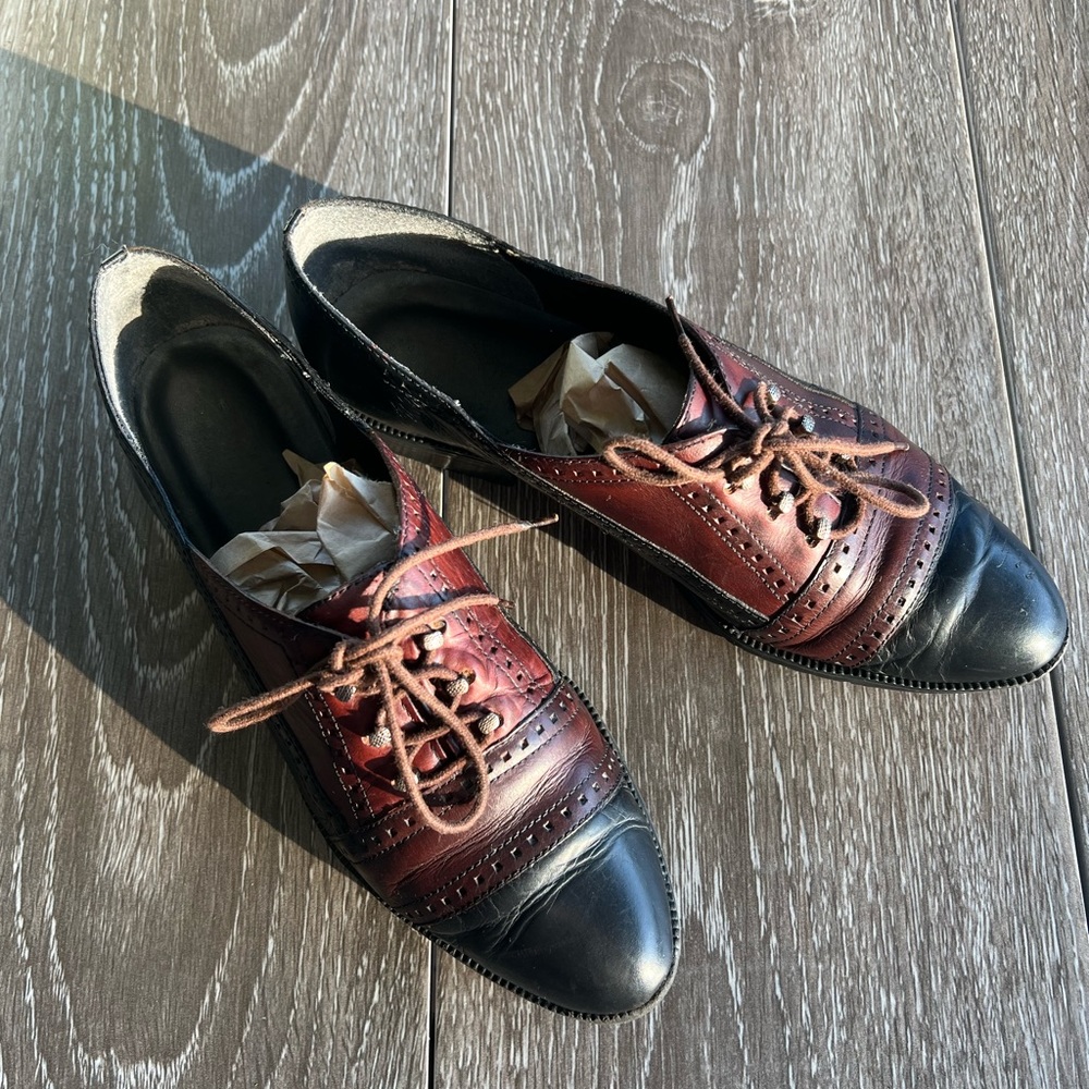 Brazil Leather Oxford shoes - Picture 2 of 6